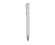 Recycled aluminium pen with lacquered finish, blue ink colour silver