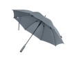 Automatic pongee umbrella made from recycled material, 8 panels, Ø85 colour grey