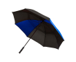 Golf umbrella, two-tone, polyester, windproof, 30\", Ø106cm colour royal blue