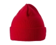 Elegant winter hat colour red