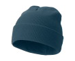 Elegant winter hat colour cyan blue