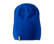 Ribbed stretch knit beanie, double layer, Elevate Life colour royal blue