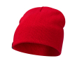 Rib-knit versatile beanie, ideal for cold weather, Elevate™ colour red