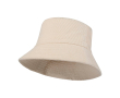 Recycled corduroy sun hat, cotton, 280 g/m2 colour sand