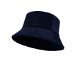 Recycled corduroy sun hat, cotton, 280 g/m2 colour navy-blue