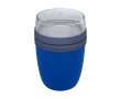 Lunch box with compartments, 700 ml, Mepal Ellipse Breakfast colour blue