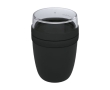Lunch box with compartments, 700 ml, Mepal Ellipse Breakfast colour black