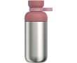 Water bottle with dual opening and screw cap 500ml Mepal colour pink