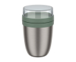 Thermal lunch box, dual compartment, 700ml, Mepal Ellipse 2.0 colour green