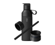 Bottle with modular lid system, 3 caps, 500ml, Ocean Bottle colour black