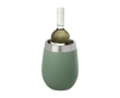 Stainless steel wine cooler colour mint green