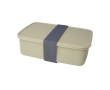 Recycled plastic lunchbox for businesses, 800 ml colour beige