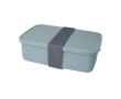 Recycled plastic lunchbox for businesses, 800 ml colour mint green