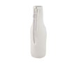 Colourful neoprene insulated sleeve with zip colour white