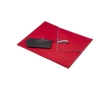 Recycled polyester sports towel with quick-dry technology, 200 g/m² colour red