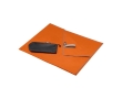 Recycled polyester sports towel with quick-dry technology, 200 g/m² colour orange