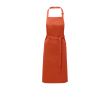 Cotton and polyester apron with adjustable strap, 240 g/m² colour salmon