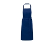 Cotton and polyester apron with adjustable strap, 240 g/m² colour navy-blue