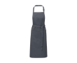 Cotton and polyester apron with adjustable strap, 240 g/m² colour dark grey