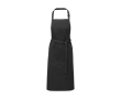 Cotton and polyester apron with adjustable strap, 240 g/m² colour black