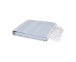 Hammam-style lightweight and absorbent cotton towel, 150 g/m² colour light blue