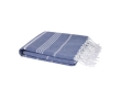 Hammam-style lightweight and absorbent cotton towel, 150 g/m² colour navy-blue