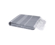 Hammam-style lightweight and absorbent cotton towel, 150 g/m² colour grey