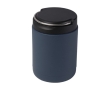 Recycled stainless steel thermal lunch box with handle, 500 ml colour dark blue