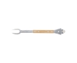 4-in-1 barbecue toolset with wooden handle colour natural