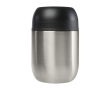 Recycled stainless steel double-wall lunchbox, 480 ml colour silver