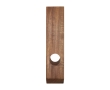 Acacia wood bottle holder set with utensil colour wood