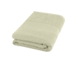 Cotton hand towel with your logo, 50x100cm, 450 g/m² colour light grey