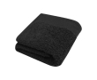 Thick cotton bath towel, 30x50cm, 550 g/m² colour black