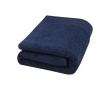 Soft and thick cotton towel, 50x100cm, 550 g/m² colour navy-blue