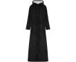 Sleeved blanket for businesses in soft fabric 135x180cm colour black