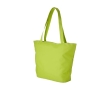 Bag with compartments, zipper and pocket colour lime
