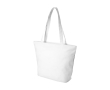 Bag with compartments, zipper and pocket colour white