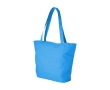 Bag with compartments, zipper and pocket colour blue