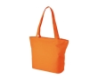 Bag with compartments, zipper and pocket colour orange