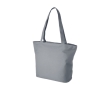 Bag with compartments, zipper and pocket colour grey