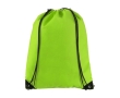 Non-woven drawstring backpack 80 g/m² colour lime