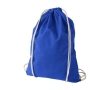 Cotton drawstring backpack, 100 g/m² colour royal blue