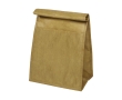 Small thermal bag with retro paper look colour brown