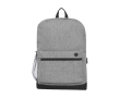 Backpack with USB port and padding for 15.6'' laptop colour grey