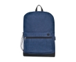 Backpack with USB port and padding for 15.6'' laptop colour navy-blue