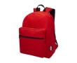 Recycled backpack in colours colour red