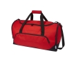 Travel bag made of recycled plastic in colour colour red