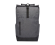 Grey and black padded backpack for 15.6'' laptop colour dark grey