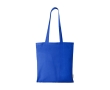 Organic cotton tote bag in colour, 140 g/m² colour royal blue