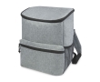Insulated backpack for excursions with multiple pockets colour grey